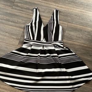 Black & White Charlotte Russe Dress
